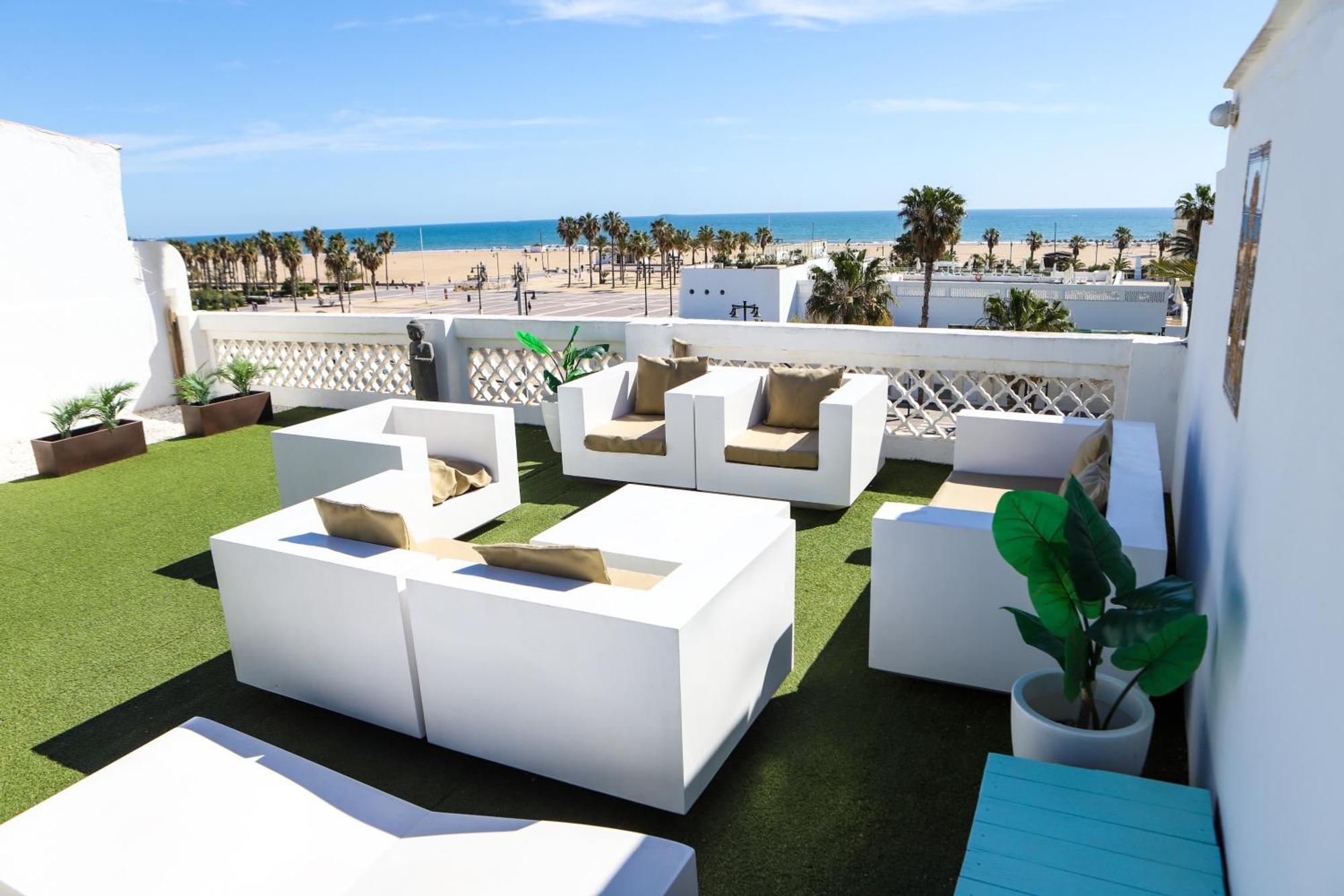 Valencia Luxury - Malvarrosa Beach Экстерьер фото