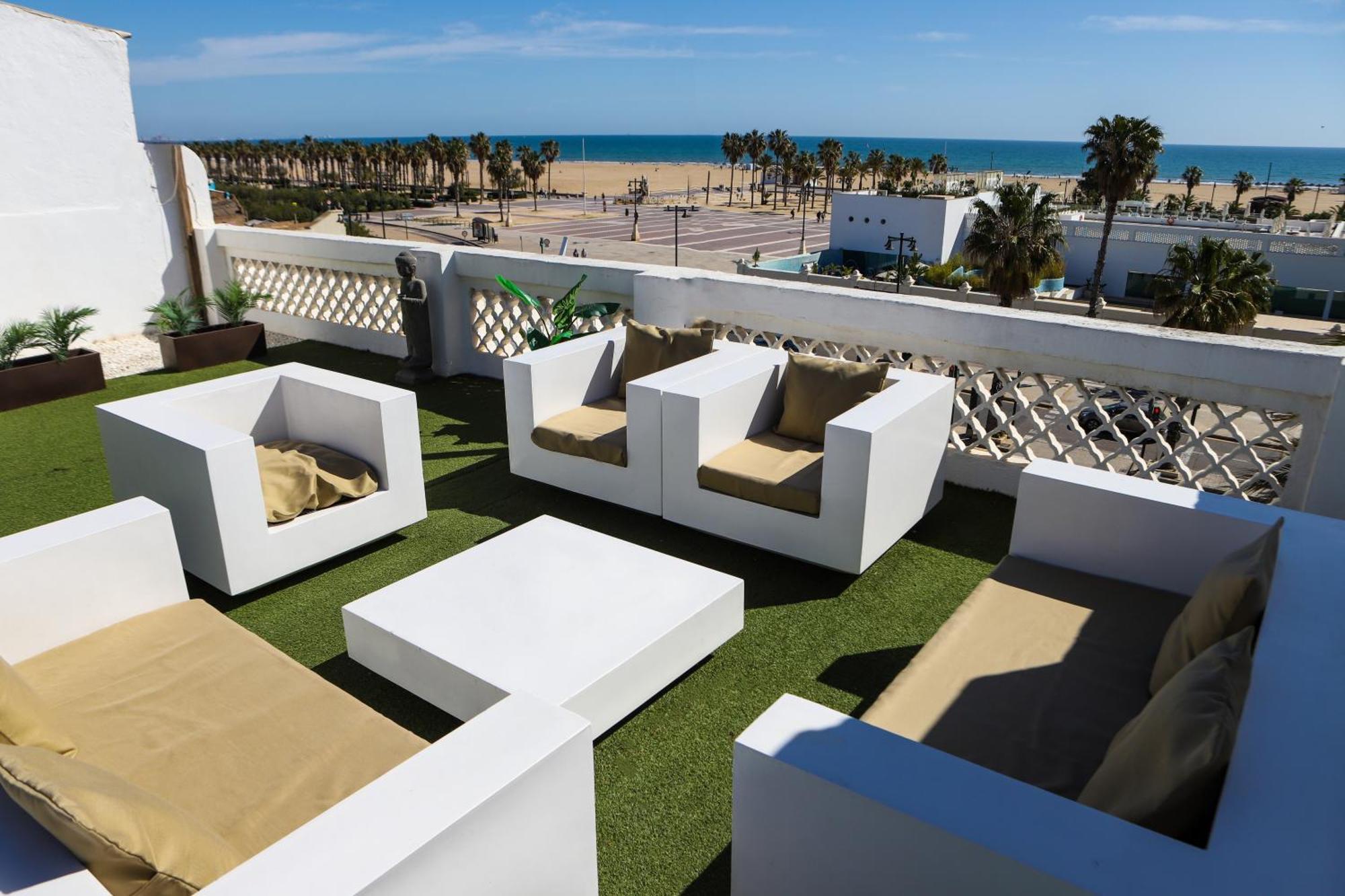 Valencia Luxury - Malvarrosa Beach Экстерьер фото